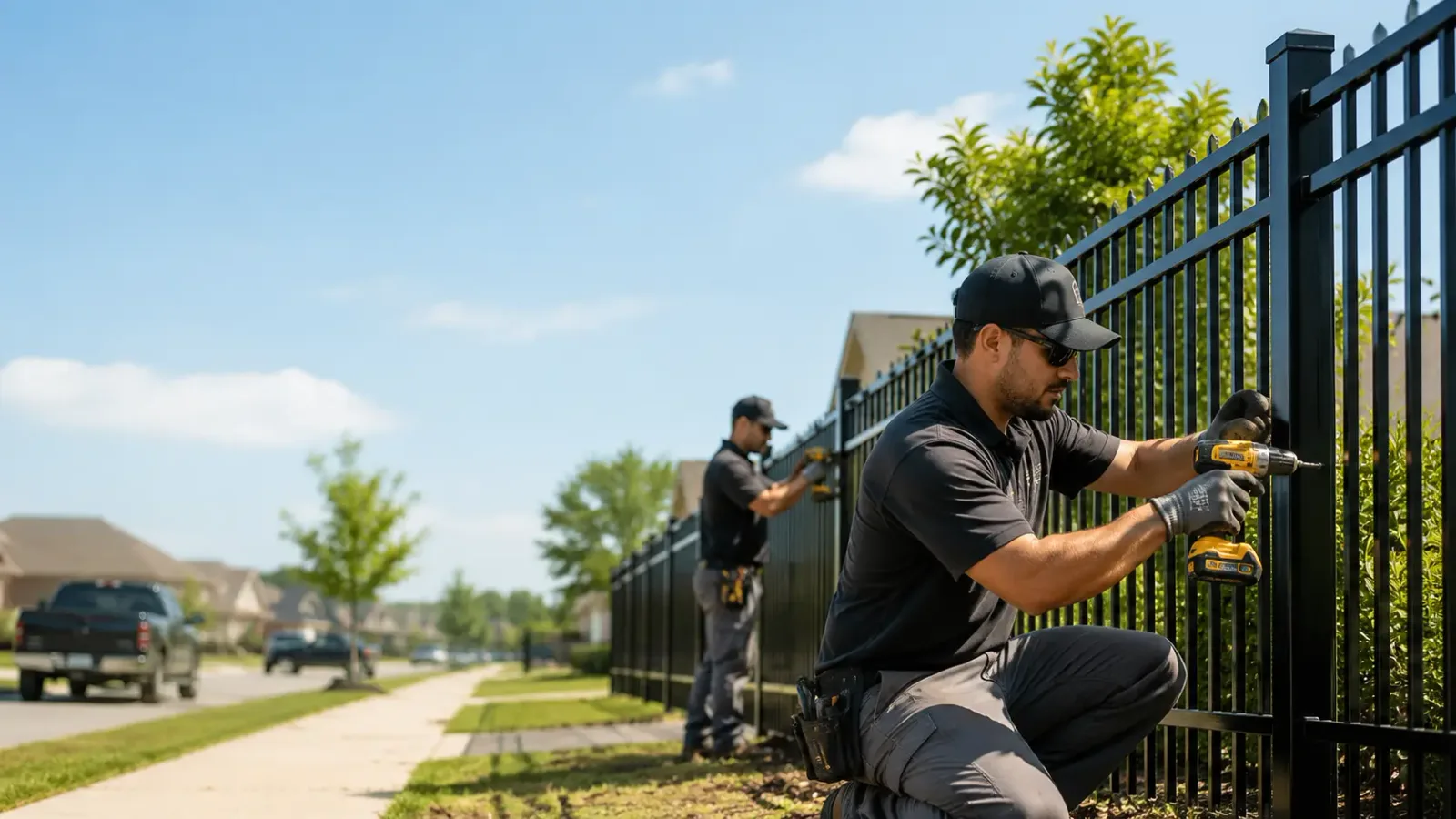 Metal Fence Installation in Hazen, ND